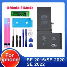 Ersatzakku für iPhone SE 2019, SE 2020, SE 2022, Ersatzakku, kostenlose Tools, neu