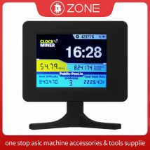 Nerd miner 2,8 Zoll Smart-TV-Design Micro Bitcoin Miner Home Mine BTC Solo Miner Bitcoin Schreibtisch Anhänger Miner