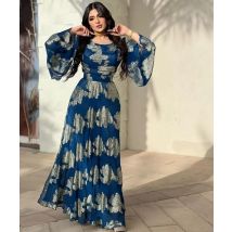 Abendkleid eid muslimische Frauen lose Pailletten Abaya Party kleider Ramadan Abayas Kaftan Kaftan elegante Vestidos neu