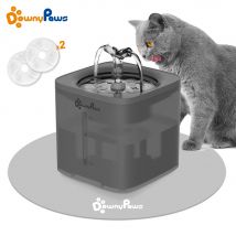 Dispensador de agua automático con depósito de 2l para perros y gatos, fuente surtidor con alimentador inteligente y filtro para mascotas