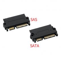 1pc SATA 7 + 15Pin 22Pin Stecker auf Buchse Port Konverter Adapter Daten Power Expansion Adapter für SATA HDD SSD Festplatte