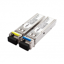 1.25G SFP Bidi Transceiver,up to 120KM 1000Base-BIDI SingleMode Simplex LC Fiber Module for Cisco GLC-BX-D,Mikrotik,  Ubiquiti