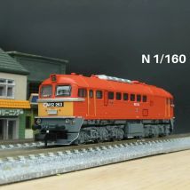 N 1/160 Simulationsmodell M62 Diesellokomotive DCC/DC Zwei Optionen Zugmodell Sammlerstück Ornamente Jungen Spielzeug Geschenk