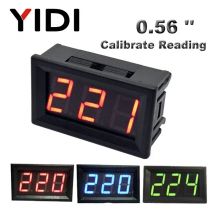 0,56'' AC 30-500V 10-600V AC Digital Voltmeter DC 3,5-30V DC 0-100V Rot Grün Blau LED Display Spannung Meter Tester Detektor