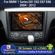 Android 15 Autoradio Für BMW 1-Serie E88 E82 E81 E87 2004-2011 Multimedia Stereo Video Player 2K QLED GPS NAVI CarPlay Auto