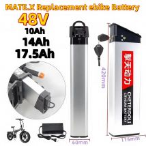 48V 17,5Ah 14Ah 52V 14A Ersatzakku für Engwe EP-2 Pro, MATE X Bike, DCH-009 verbesserte Version.