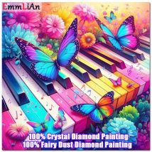 Voll kristall Diamant Malerei Schnecke 5d Tier Fee Staub bohrer Schmetterling Mosaik Stickerei Strass hand gefertigte Geschenk Wohnkultur