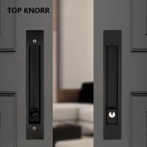 Holztür hängendes Rad Schiebetür schloss Schiebetür schloss schwarzes Schloss Innen küchen hakens chloss unsichtbares Schiebetür schloss