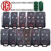 M3N-32337100/M3N-32337200 315/433MHz Car Remote Key For Chevrolet Suburban Silverado Tahoe GMC Suburban Tahoe Yukon