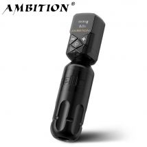 Ambition Stroke 4.0mm obrotowa maszynka do tatuażu bezrdzeniowy silnik do makijażu permanentnego uchwyt 33mm interfejs RCA do tatuażu do ciała