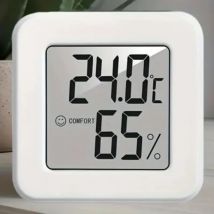 Mini miernik temperatury i wilgotności w pomieszczeniu, miernik temperatury w sypialni, przenośny elektroniczny wyświetlacz cyfrowy, wilgotność i temperatura