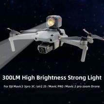 300LM Hohe Helligkeit Starkes Licht Nacht Suchscheinwerfer Feste Basis für DJI Mavic Air 2 2S / Mavic 3 3pro /mavic 1 2 Pro Zoom Drone