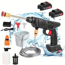 Palanca de alta presión inalámbrica de 50bar, pistola de agua pulverizada para lavado de coches, lavadora de agua a presión para batería Makita de 24V