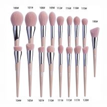 1pcs Makeup Brush Face Contour Powder Foundation Bronzer Cream Blush Eyeshadow Smudge Eyeliner Fashion Fenty Style Beauty Tool