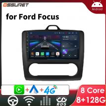 Radio de coche Android 7862 para Ford Focus 2 Exi AT Mk2 2004-2011 Carplay reproductor de vídeo