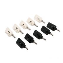 10PCS Baldachin Luke Lock Latch Frühling Pins Kabine Tür Verschluss Schnalle Cockpit Haube Feste Ersatzteile für RC Flugzeug/boot Modelle