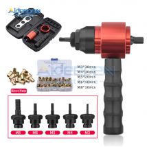 Elektrische Nietpistole, abnehmbare elektrische M3 ~ M8 Nietmuttern-Werkzeug-Adapter, Einsatzmutter, Zugnietwerkzeug für elektrische Bohrmaschine/Handschlüssel