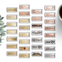 Heißer Verkauf Einzigen Abschnitt Kombination Italienischen Edelstahl Stil Herz Modul Armband Handgemachte DIY Klassische Muster