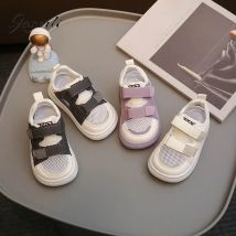 Neue Baby Sandalen Großhandel Sommer kinder Bord Schuhe Hohl Atmungsaktive Jungen Halbe Sandalen Mädchen Slipper Größe 15-31