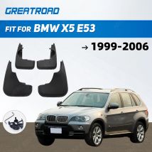 Auto-Schmutzfänger, Spritzschutz, Kotflügel, Schmutzfänger vorne und hinten, für Kotflügel, für BMW X5 E53 1999 2000 2001 2002 2003 2004 2005 2006