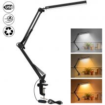 Lampa biurkowa LED z zaciskiem 10W Lampa biurkowa z wahaczem Lampa biurkowa z możliwością