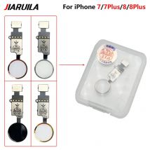 NEW Home Button Flex Cable For iPhone 7 8 Plus Return Back Button Key Back No Touch ID Fingerprint Function Replacement