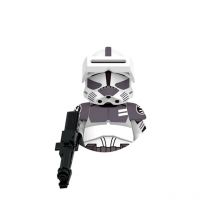 X0351 Clone Trooper Kamino Building Blocks Bomb Squad Trooper Bricks 501st Legion Jet Troopers Figurka Kapitan Szary Mini Zabawka dla dzieci