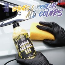 Flüssiges Wachs |   Fortgeschrittenes Autowchs |   Überlegener Schutz mit einem Carnauba Wax Shine |   Für alle Lackfarben und ausgezeichnetes schwarzes Autowchs