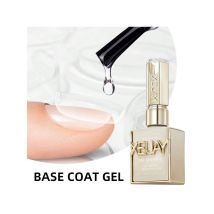 1pc 15ml Base Coat Gel per unghie Smalto per gel rinforzante Estensione Gel Base Coat in una bottiglia Soak Off UV LED Gel per unghie