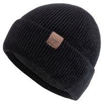 Neue Unisex Winter Hut Plüsch Fleece Warme Kappe Stilvolle Weiche Manschette Beanie Hut Für Männer Frauen Im Freien Verdicken Ski Sport Gestrickte Hut