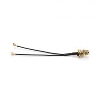 Dual IPX1 zu SMA Buchse Konverter Adapter Kabel für DJI O3 Air Unit FPV Freestyle VTX Antenne DIY Teile