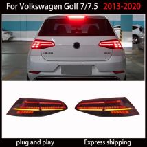 For Volkswagen Golf 7/7.5 taillight assembly 2013-2020 LED streamer steering rear light taillight modification car accessories