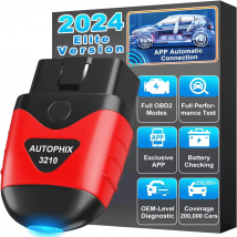 AUTOPHIX 3210 Bluetooth-OBD2-Scanner, Auto-Codeleser, OBD 2-Scan-Diagnosetools, Batterietest, Alarmeinstellung, Leistungstest