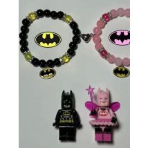 Cute Pink Cat Fast And Furious Matching Bracelets For Couples Bracelets Cool Race Car Victory Banner BFF Beaded Bracelets Gifts