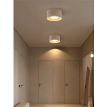 Lámpara de techo LED de piedra travertino, accesorio de iluminación para pasillo, sala de estar, comedor, decoración de dormitorio, candelabro, luces de techo