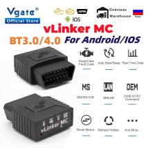 Vgate vLinker MC ELM327 V2.2 Bluetooth 3.0 4.0 OBD2-Scanner OBD2 BimmerCode FORScan Auto-Auto-Diagnosetools ELM 327 V1 5