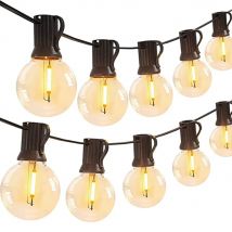 G40 Outdoor String Lights LED Party Garland Dimmable Globe Bulbs Fairy Lamp For Street Patio Garden Camping Terrace Decoration