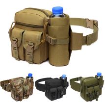 Männer taktische Molle Taille Pack Nylon Wandern Wasser flasche Telefon Tasche Outdoor-Sport Jagd Klettern Camping Gürtel tasche