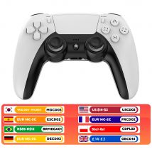 Wireless Gamepad for P4 Bluetooth-compatible Game Controller for P4 Slim/P4 Pro/Steam Platform Win 10 PC Joystick