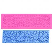 M0318 Silikon Kuchen Spitze Matte Silikon Spitze Form Fondant Kuchen Dekorieren Werkzeuge Grenze Dekoration Spitze Form Schablone Backen
