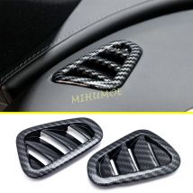 Per Mercedes Benz W206 S206 C200 C220 C300 C43 AMG 2023 2024 2025 Interni Center Console Air Vent Copertura Trim In Fibra di Carbonio