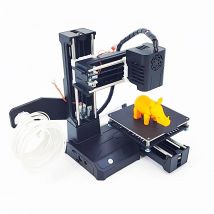 EasyThreed K9 Mini drukarka 3D Łatwa w użyciu drukarka 3D na poziomie podstawowym FDM TPU PLA Filament 1,75 mm czarny