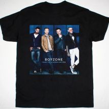 BOYZONE-Camiseta de manga corta para mujer, de color negro Camisa de algodón, de la S a la 5XL, HC1245, 2019