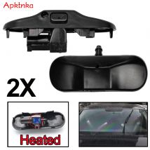 APKTNKA Coppia Parabrezza Anteriore Ugello Lavavetri Jet Riscaldato Set Per Audi A1 8X A4 B8 Q3 Q5 Q7 4L TT 2011 2012 2013 2014