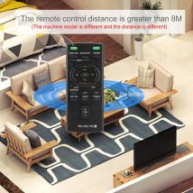 Fernbedienung für Sound Bar Fernbedienung Ersatz RM-ANU192 Fernbedienung für Sony Sound Bar SACT60BT HTCT60BT SSWCT60