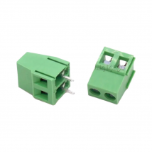 10Pcs 5mm 2Pins 2P 2 PINS PCB Screw Terminal Block Connectors 300V 10A DG128 KF128 KF128-2P pitch:5.0MM/0.2inch, Green