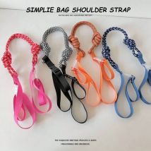 NYXIA 1 Nylon bestickte umweltfreundliche Tasche mit verstellbarem Umhängeriemen, multifunktionaler Mini-Verlängerungstaschengurt, Taschenwechsel