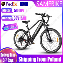 SAMEBIKE E-Bike RS-A01Men 500W Motore Brushless 36V15AH Batteria Al Litio Bici Elettrica Pneumatico da 26 Pollici ​ ​ Bicicletta elettrica per pendolarismo