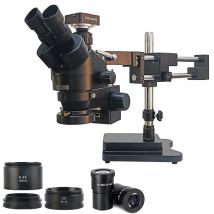 3,5X-180X Doppel Boom Simul Brenn Trinokular Stereo Mikroskop 4K 60MP Video Digital USB Kamera Telefon PCB Löten reparatur Werkzeuge