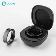 2024 COLMI R09 Smart Ring Uomo Donna con custodia di ricarica, monitor di salute e sonno, monitor della temperatura cutanea, durata della batteria di 60 giorni
